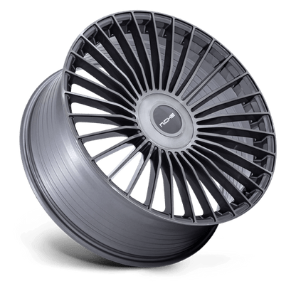 20x10.5 Niche NC282 Serene Gloss Titanium Brushed Wheel 5x4.25/5x112 (45mm)