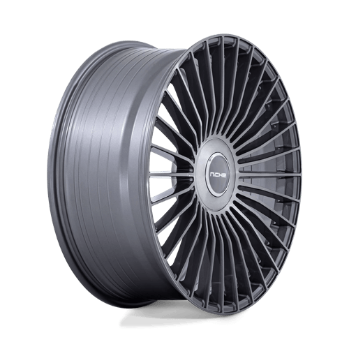 20x10.5 Niche NC282 Serene Gloss Titanium Brushed Wheel 5x4.25/5x112 (45mm)