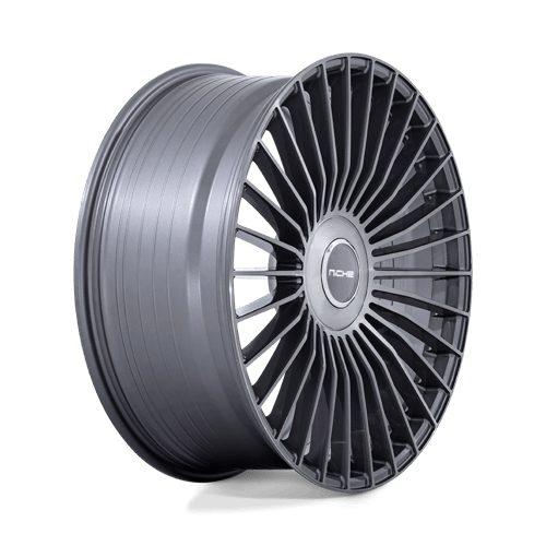 20x9 Niche NC282 Serene Gloss Titanium Brushed Wheel 5x4.25/5x112 (45mm)