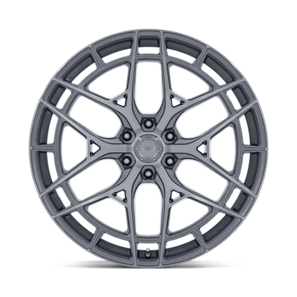 22x10 Niche NC284 Adria Platinum W/ Brushed Face Wheel 6x5.5 (20mm)