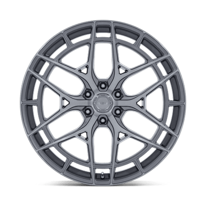 24x10 Niche NC284 Adria Platinum W/ Brushed Face Wheel 6x5.5 (20mm)
