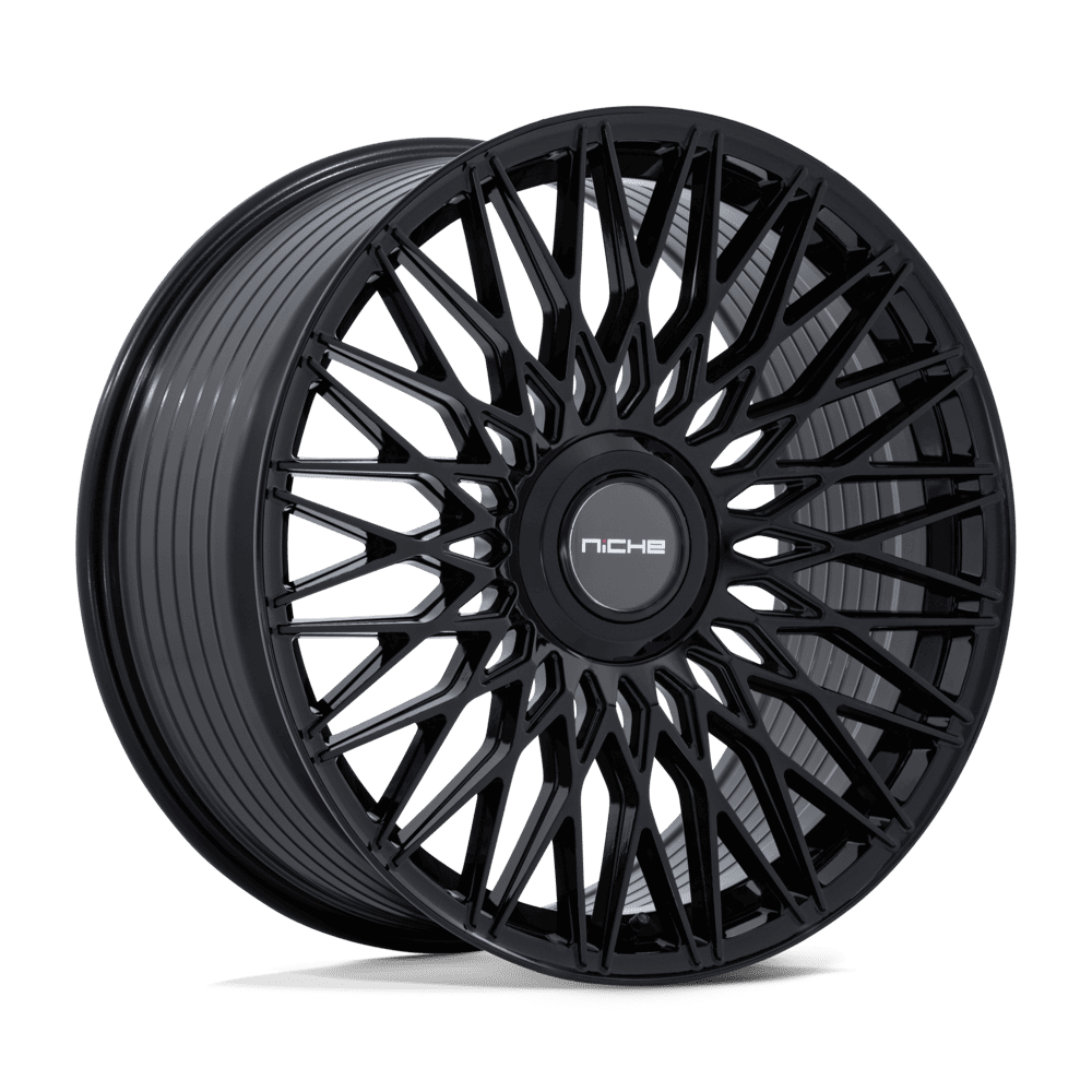 22x9 Niche NC289 Capri Gloss Black Wheel 5x112/5x120 (20mm)