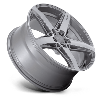 20x9 Niche M270 Teramo Anthracite Brushed Face Tint Clear Wheel 5x112 (25mm)