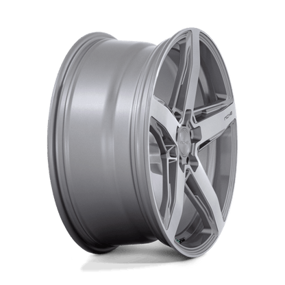 20x10.5 Niche M270 Teramo Anthracite Brushed Face Tint Clear Wheel 5x120 (20mm)