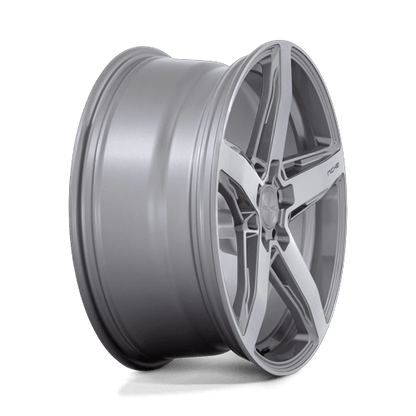 20x10.5 Niche M270 Teramo Anthracite Brushed Face Tint Clear Wheel 5x112 (27mm)