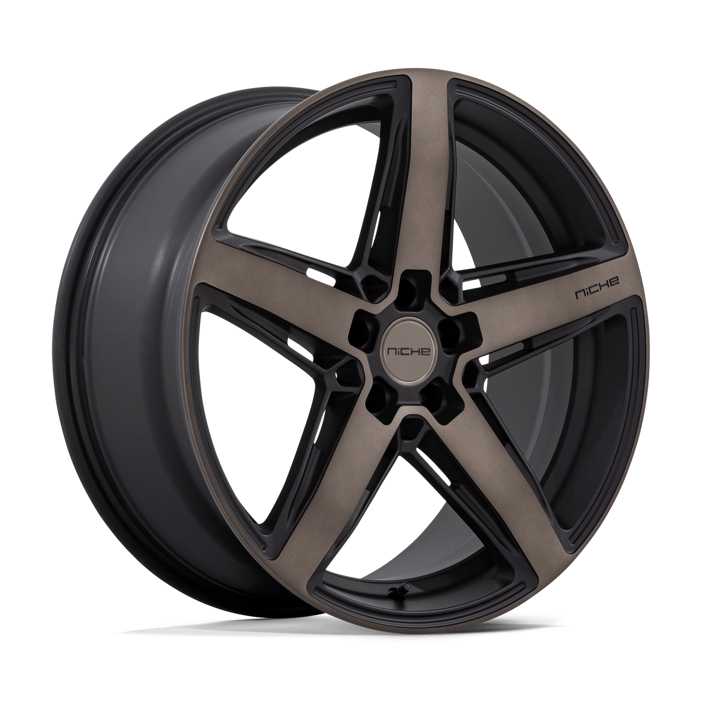 20x9 Niche M271 Teramo Matte Black With Double Dark Tint Face Wheel 5x4.5 (25mm)
