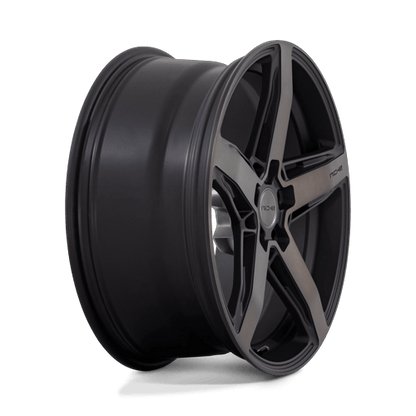 20x10.5 Niche M271 Teramo Matte Black Double Dark Tint Face Wheel 5x120 (20mm)