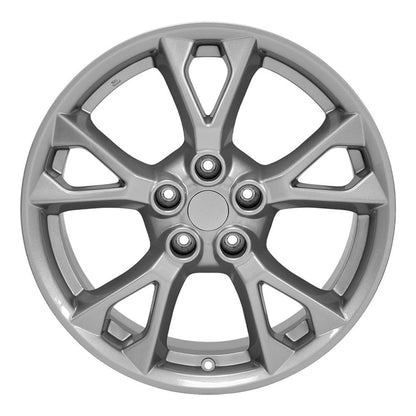 18x8 OE Wheels NS21 Silver Wheel 5x4.5 (50mm)