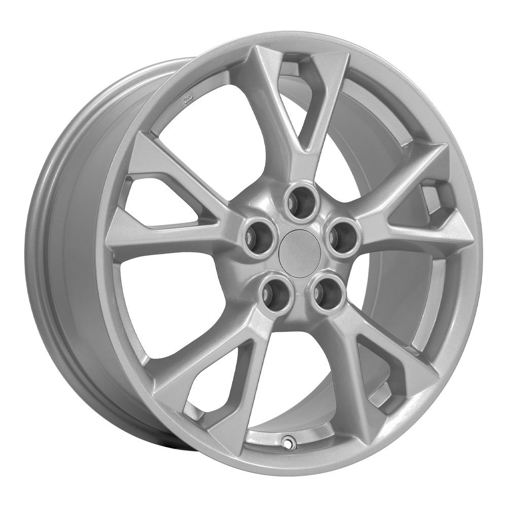 18x8 OE Wheels NS21 Silver Wheel 5x4.5 (50mm)