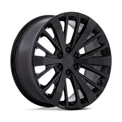 22x9 Performance Replicas PR201 Gloss Black Wheel 6x5.5 (28mm)