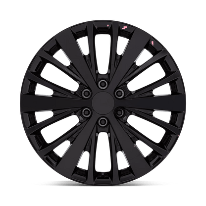 22x9 Performance Replicas PR201 Gloss Black Wheel 6x5.5 (28mm)