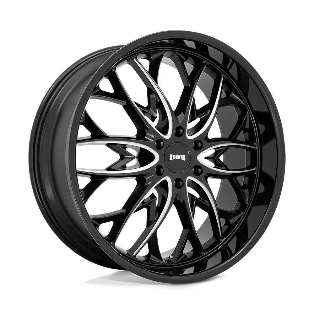 22x9.5 Dub S263 OG Gloss Black Milled Wheel 6x135 (30mm)
