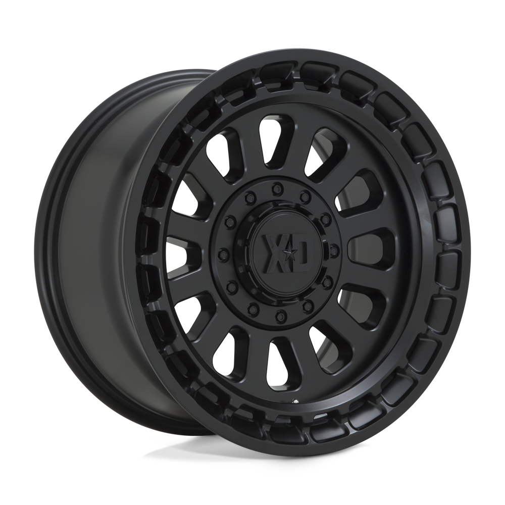 17x9 XD XD856 OMEGA Satin Black Wheel 6x4.5/6x5.5/6x4.5/6x5.5 (18mm)