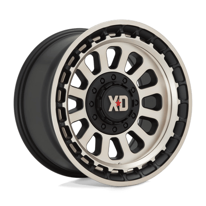 17x9 XD Series XD856 Omega Satin Black W/ Bronze Tint Wheel 5/6 Lug Blank (18mm)