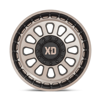 17x9 XD Series XD856 Omega Satin Black W/ Bronze Tint Wheel 5/6 Lug Blank (18mm)