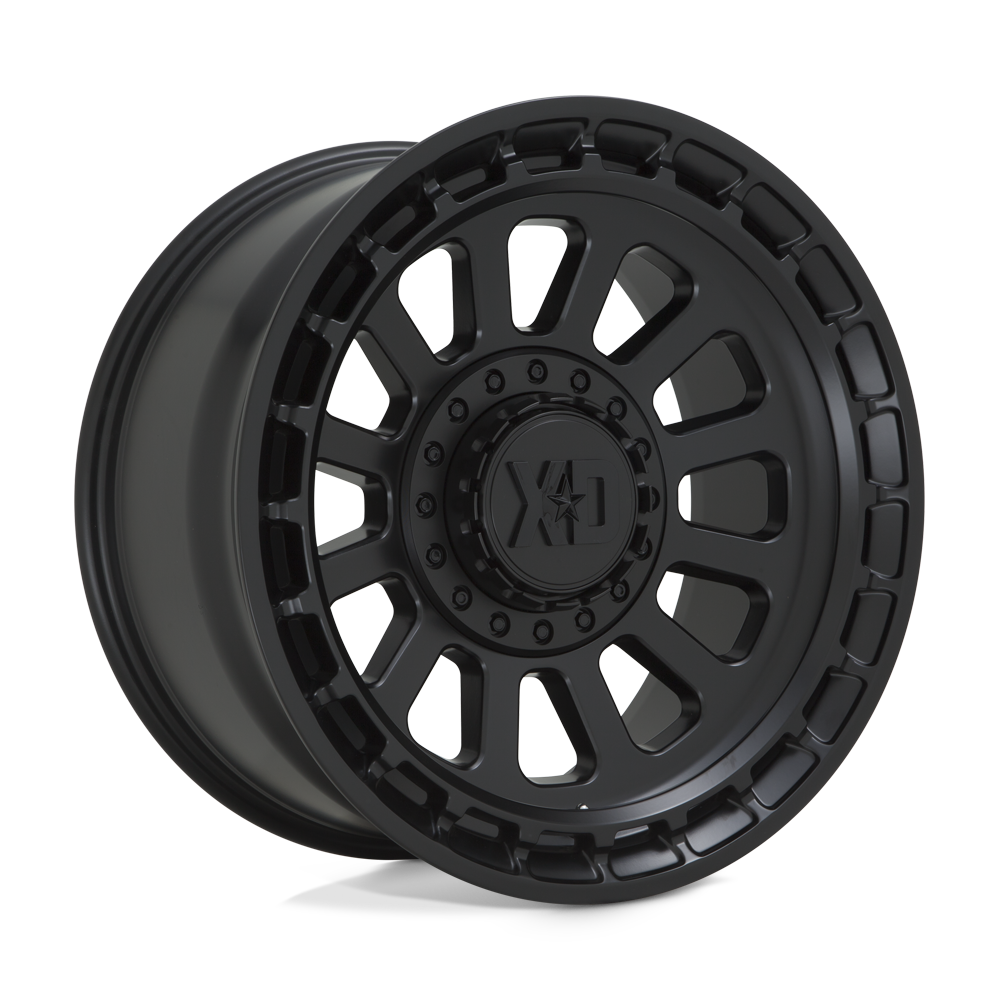 20x10 XD XD856 OMEGA Satin Black Wheel 8x180 (-18mm)