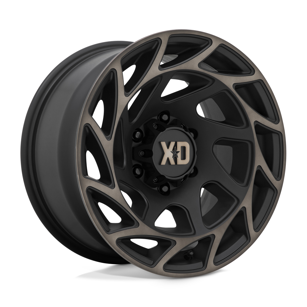 20x9 XD XD860 ONSLAUGHT Satin Black With Bronze Tint Wheel 5x5 (0mm)