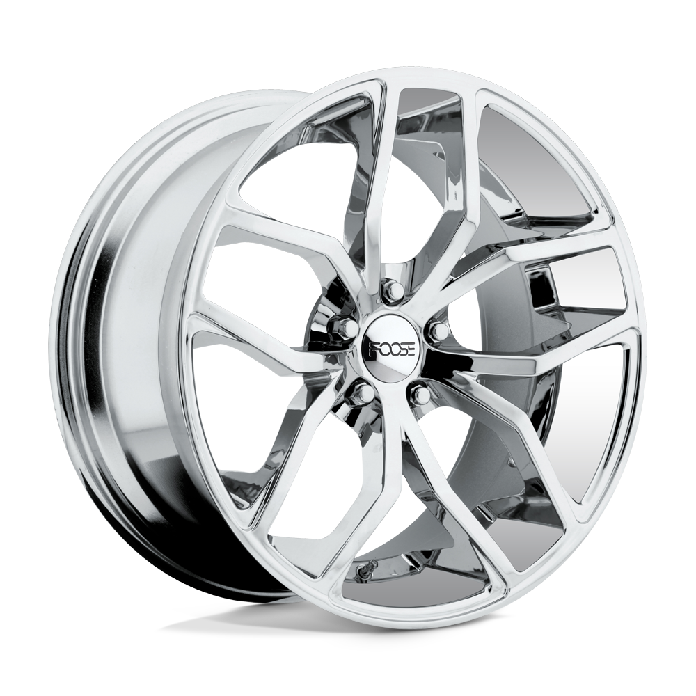 20x10 Foose F148 OUTCAST CHROME PLATED Wheel 5x4.5 (40mm)