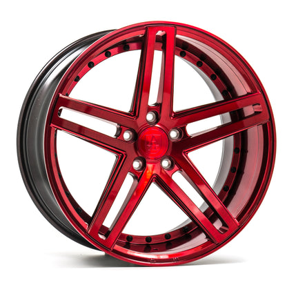 20x8.5 Axe EX20 Candy Red Wheels Blank (38mm) Set of 4