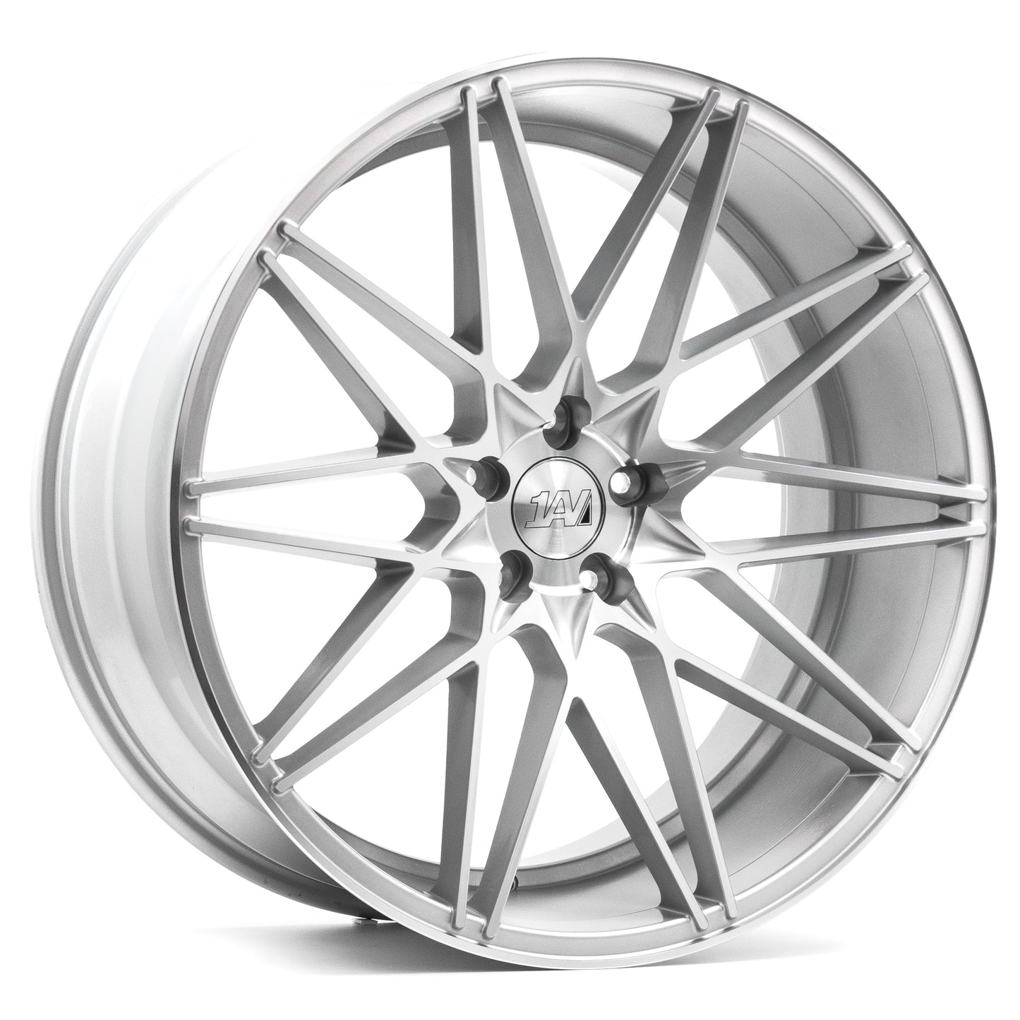22x10.5 Axe ZX4 Silver Wheels 5x4.5 (25mm) Set of 4