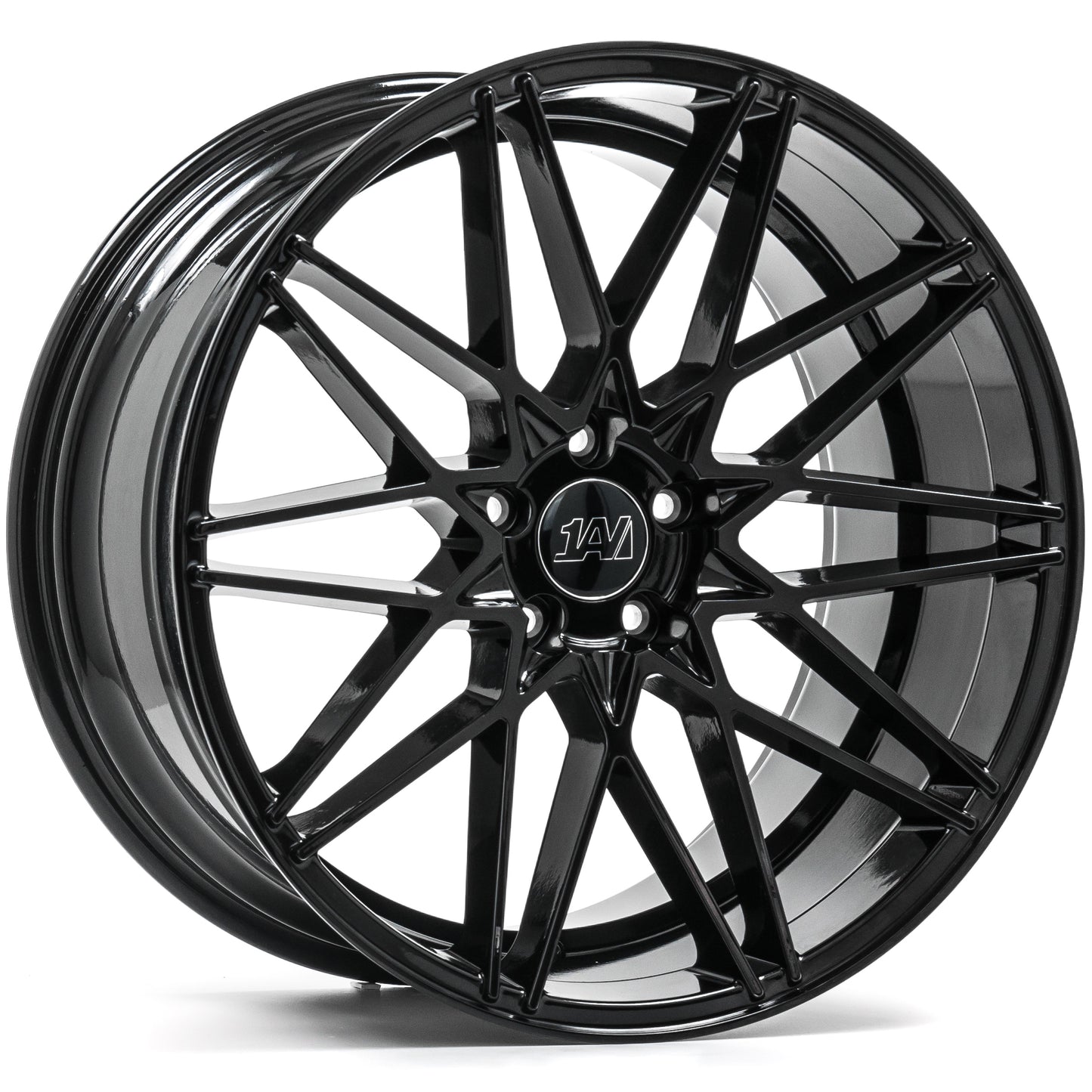 22x9 Axe ZX4 Gloss Black Wheels 5x4.25 (20mm) Set of 4