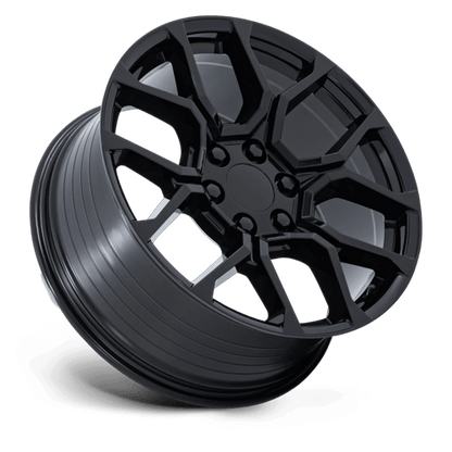 20x9 Performance Replicas PR233 Glossy Black Wheel 6x5.5 (24mm)