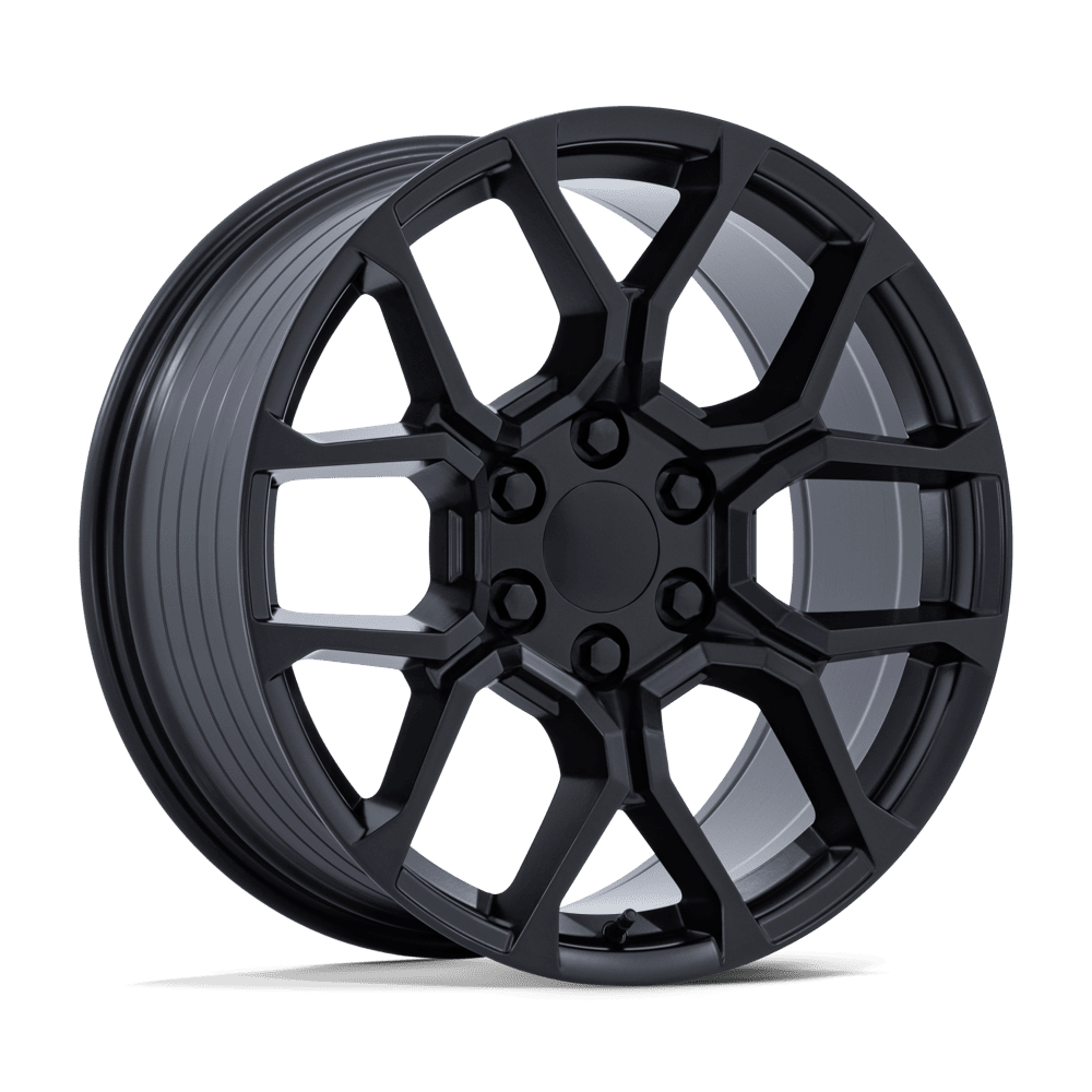 22x9 Performance Replicas PR233 Satin Black Wheel 6x5.5 (28mm)