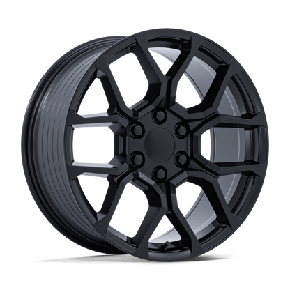 22x9 Performance Replicas PR233 Satin Black Wheel 6x5.5 (28mm)