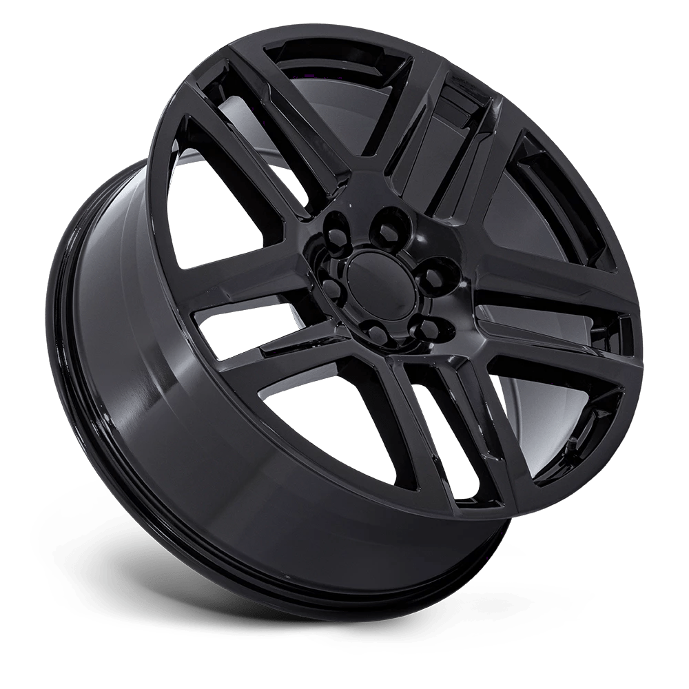 22x9 Performance Replicas PR203 Gloss Black Wheel 6x5.5 (28mm)
