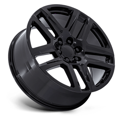 22x9 Performance Replicas PR203 Gloss Black Wheel 6x5.5 (28mm)