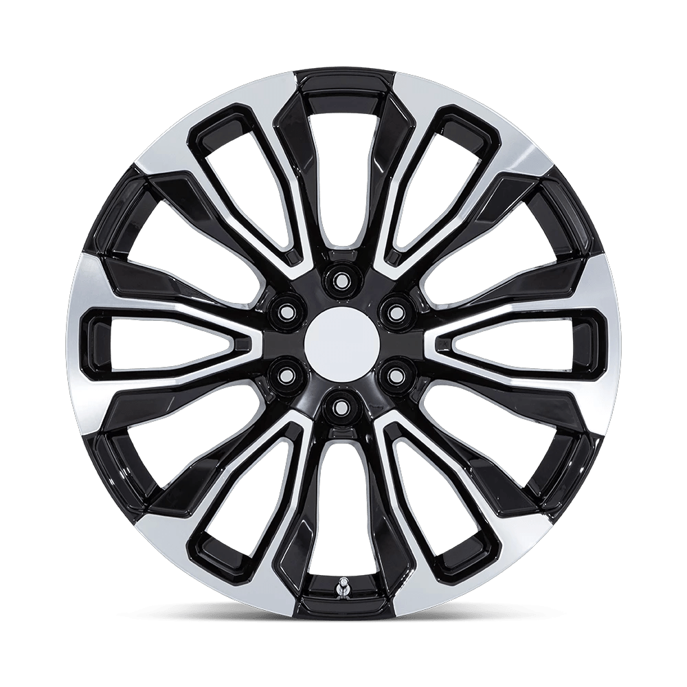 26x10 Performance Replicas PR211 Gloss Black Machined Face Wheel 6x5.5 (31mm)