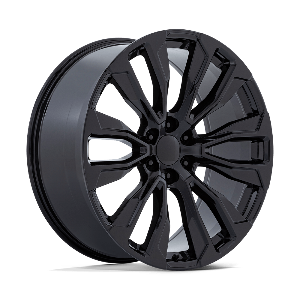 22x9 Performance Replicas PR211 Gloss Black Wheel 6x5.5 (28mm)