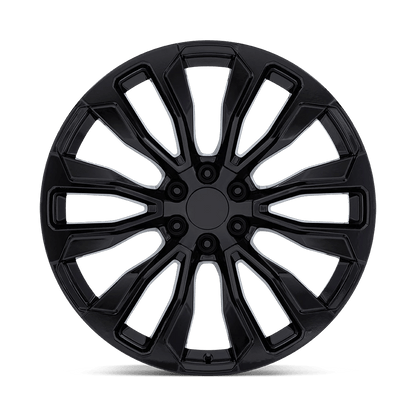 22x9 Performance Replicas PR211 Gloss Black Wheel 6x5.5 (28mm)
