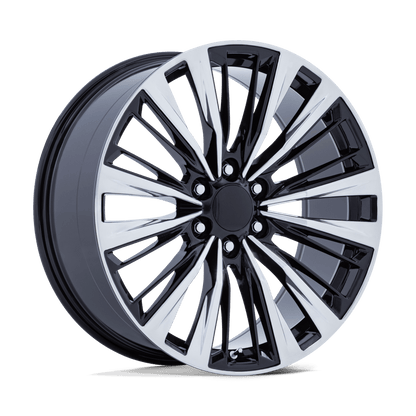 24x10 Performance Replicas PR226 Gloss Black Polished Wheel 6x5.5 (31mm)