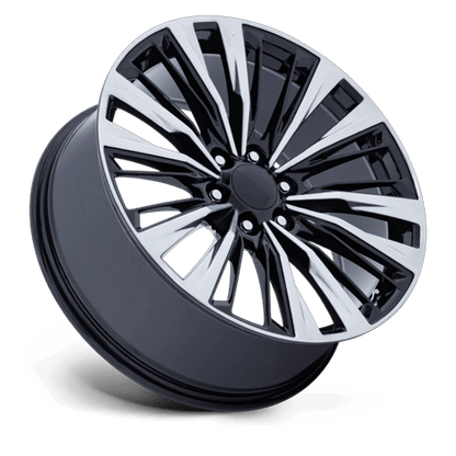 24x10 Performance Replicas PR226 Gloss Black Polished Wheel 6x5.5 (31mm)