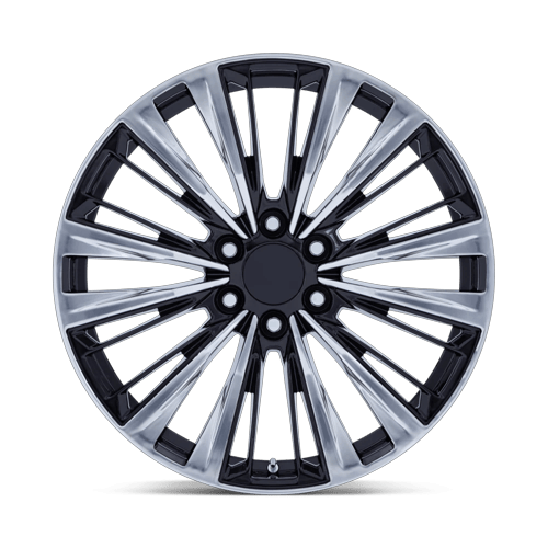 22x9 Performance Replicas PR226 Gloss Black Polished Wheel 6x5.5 (28mm)