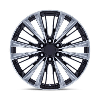 22x9 Performance Replicas PR226 Gloss Black Polished Wheel 6x5.5 (28mm)