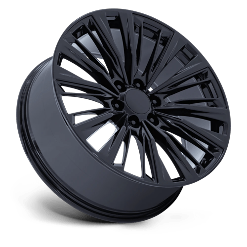 24x10 Performance Replicas PR226 Glossy Black Wheel 6x5.5 (31mm)