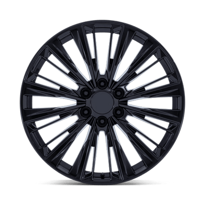 24x10 Performance Replicas PR226 Glossy Black Wheel 6x5.5 (31mm)