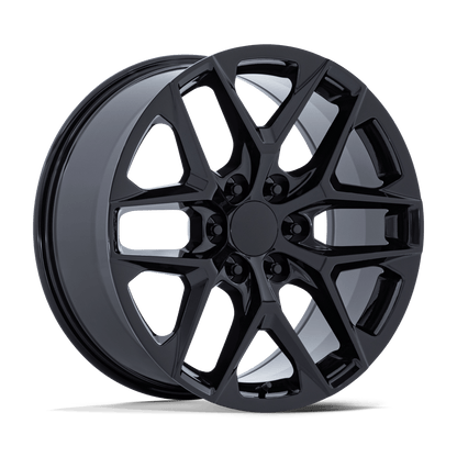 24x10 Performance Replicas PR229 Gloss Black Wheel 6x5.5 (31mm)