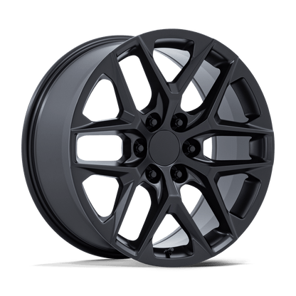 24x10 Performance Replicas PR229 Satin Black Wheel 6x5.5 (31mm)