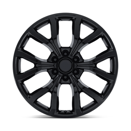 24x10 Performance Replicas PR230 Gloss Black W/ Machined Face Wheel 6x135 (31mm)