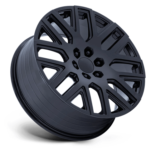 22x9 Performance Replicas PR231 Glossy Black Wheel 6x5.5 (28mm)