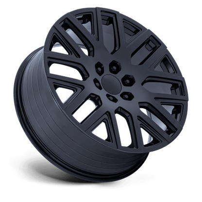22x9 Performance Replicas PR231 Glossy Black Wheel 6x5.5 (28mm)