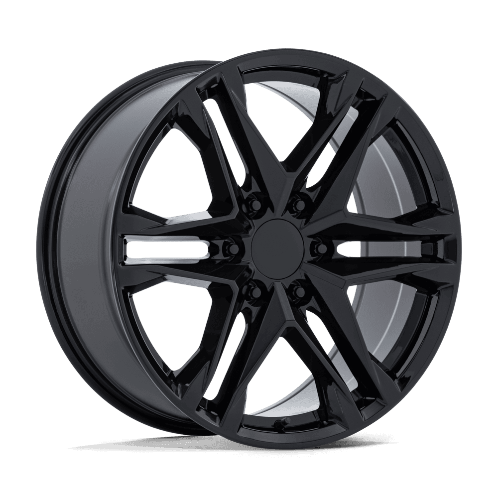 20x9 Performance Replicas PR238 Glossy Black Wheel 6x5.5 (24mm)