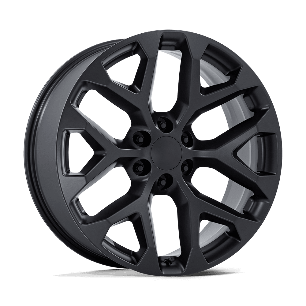 22x9 Performance Replicas PR177 Gloss Black Milled Wheel 6x5.5 (24mm)