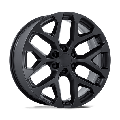 22x9 Performance Replicas PR177 Gloss Black Milled Wheel 6x5.5 (24mm)
