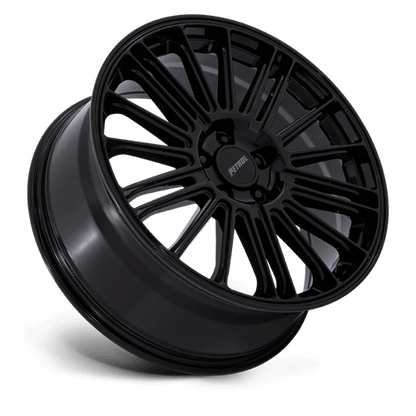 20x8.5 Petrol PE001 P1D Gloss Black Wheel 5x4.5 (40mm)