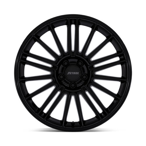 17x8 Petrol PE001 P1D Gloss Black Wheel 5x120 (35mm)
