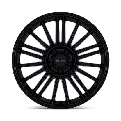 17x8 Petrol PE001 P1D Gloss Black Wheel 5x120 (35mm)